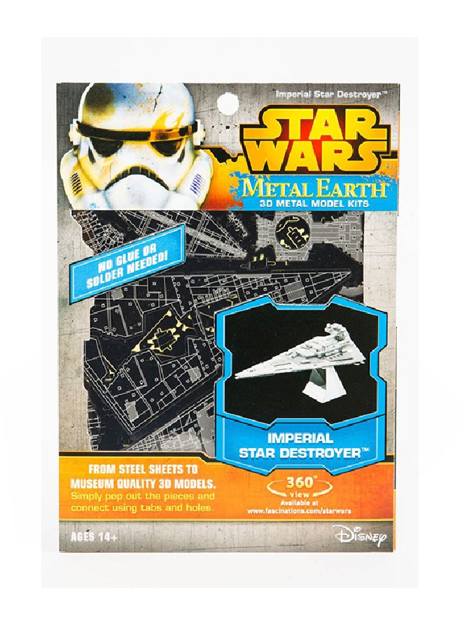 Fascinations Star Wars Imperial Destroyer 3D Metal Model Kit 117x72x21cm - Image 2