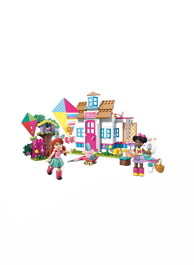 Mega Bloks Mega Construx Welliewishers Playful Playhouse Buildable Playset  - Image 2