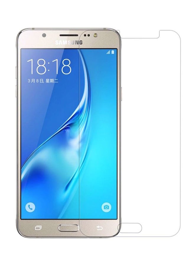 لاصقة حماية الشاشة من الزجاج المقوى لهواتف سامسونج جالاكسي S6 شفاف