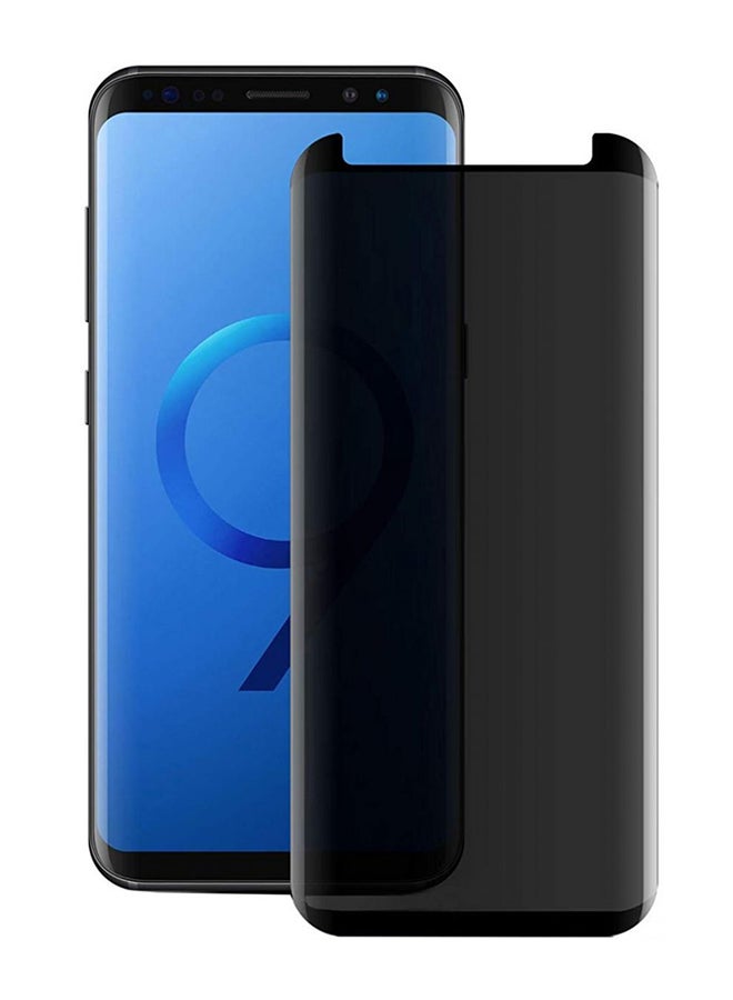 Muzz 5D Curved Tempered Glass Screen Protector For Samsung Galaxy S9 Clear