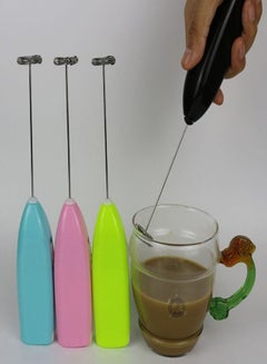 Generic Handheld Egg Beater Electric Milk Whisk Multicolor 19.5x3.5x2centimeter  - Image 2