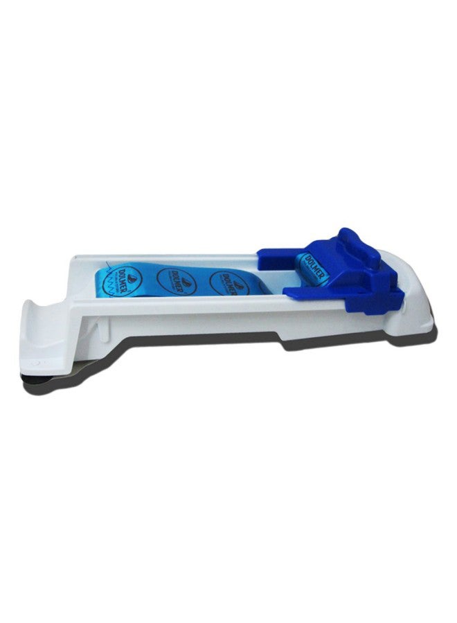 Kitchen Roller Machine White/Blue 35.5x7.5x9.5cm - Image 1