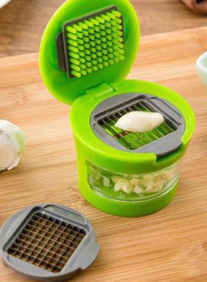 Garlic Cutter Chopper Manual Garlic Chopper Green 7.5 x 6cm - v1553544899/N22510176A_2