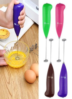 Generic Electric Handheld Coffee Milk Egg Beater Whisk Multicolour One Size  - Image 3