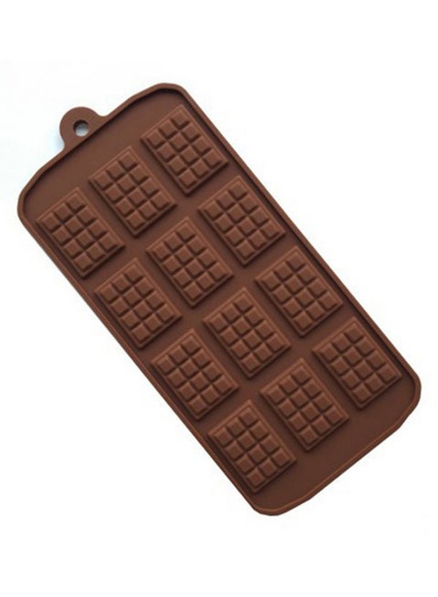 12-Piece Chocolate Mold Brown