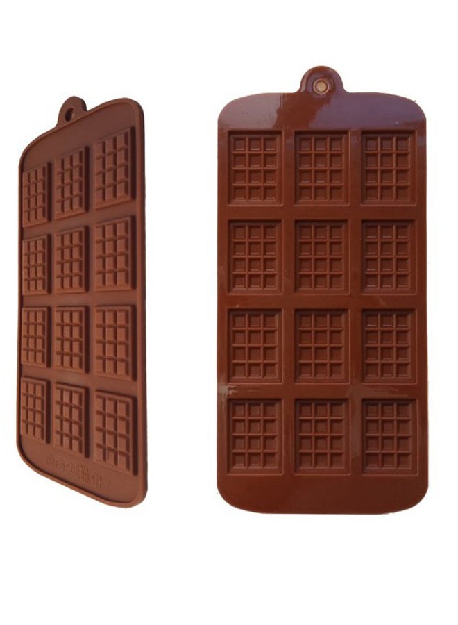 12-Piece Chocolate Mold Brown
