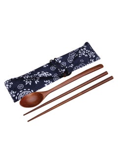 Cutlery Sets Chopsticks And Spoons Brown