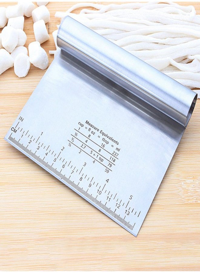 Kitchen Dough Cutter Silver 15 x 12cm  - Image 3