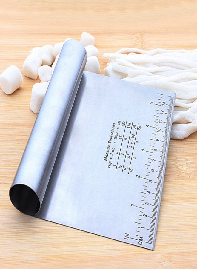 Kitchen Dough Cutter Silver 15 x 12cm  - Image 4