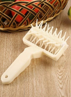 Generic Pastry Dough Docker Pizza Roller Baking Tool Beige  - Image 3