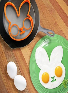 Generic Rabbit Fried Egg Mold Orange 13x10.7x1.5centimeter  - Image 2