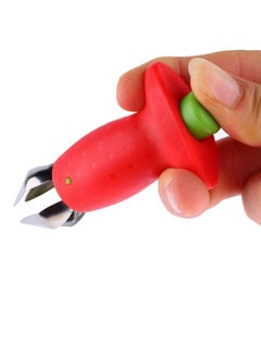 PREUP Strawberry Tomatoes Stem Huller Remover Fruit Corer Red 9.5 x 5centimeter  - Image 2