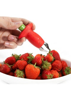 PREUP Strawberry Tomatoes Stem Huller Remover Fruit Corer Red 9.5 x 5centimeter  - Image 3