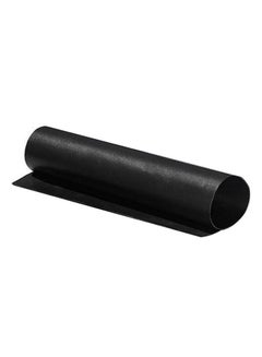 Generic BBQ Mat Teflon Fibre BBQ Grill Mat Sheet Black 400x330x1mm  - Image 1