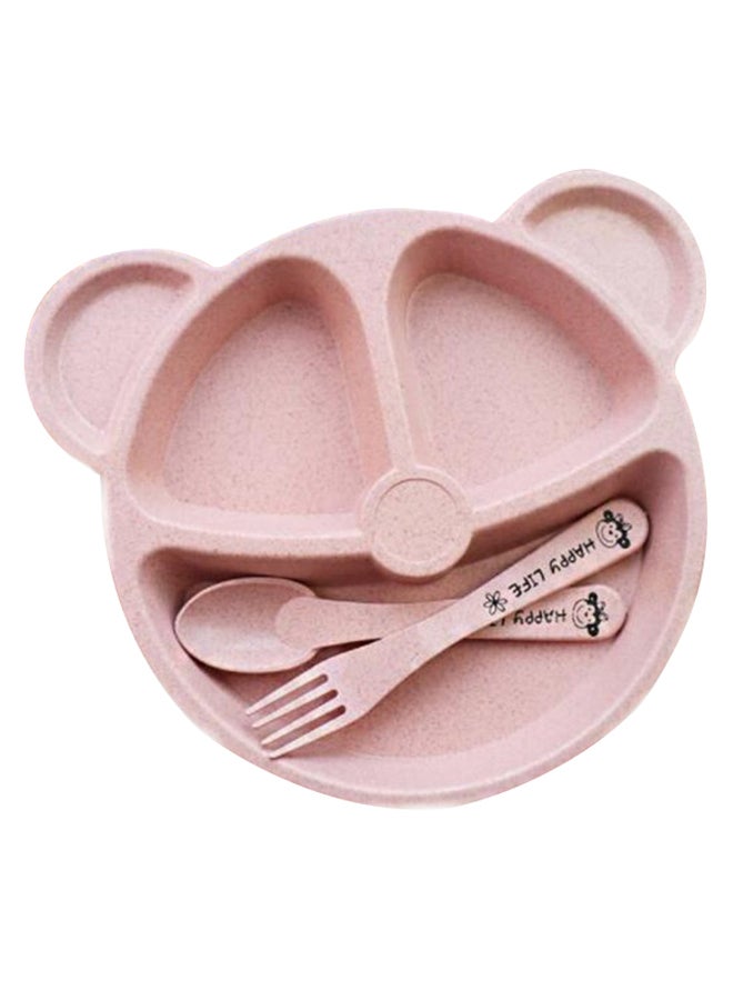 Tableware Dinner Set Pink - Image 1
