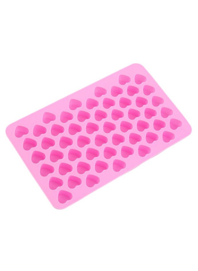 55-Mini Heart Shape Ice Cube Fondant Chocolate Tray Mould Pink - v1553545279/N22510057A_1