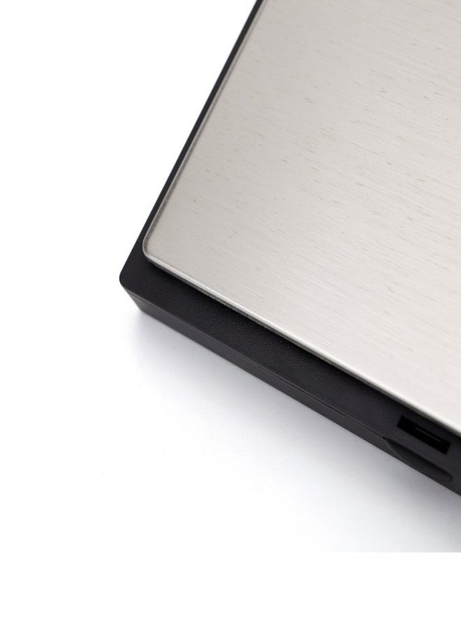 Portable LCD Electronic Digital Scale Black/Silver 12.7x1.8x7.5centimeter - Image 3