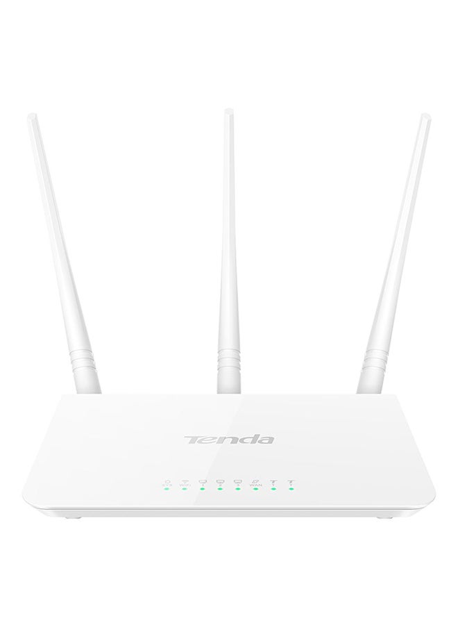 Tenda - N300 Wireless Router 300 Mbps White - Image 1