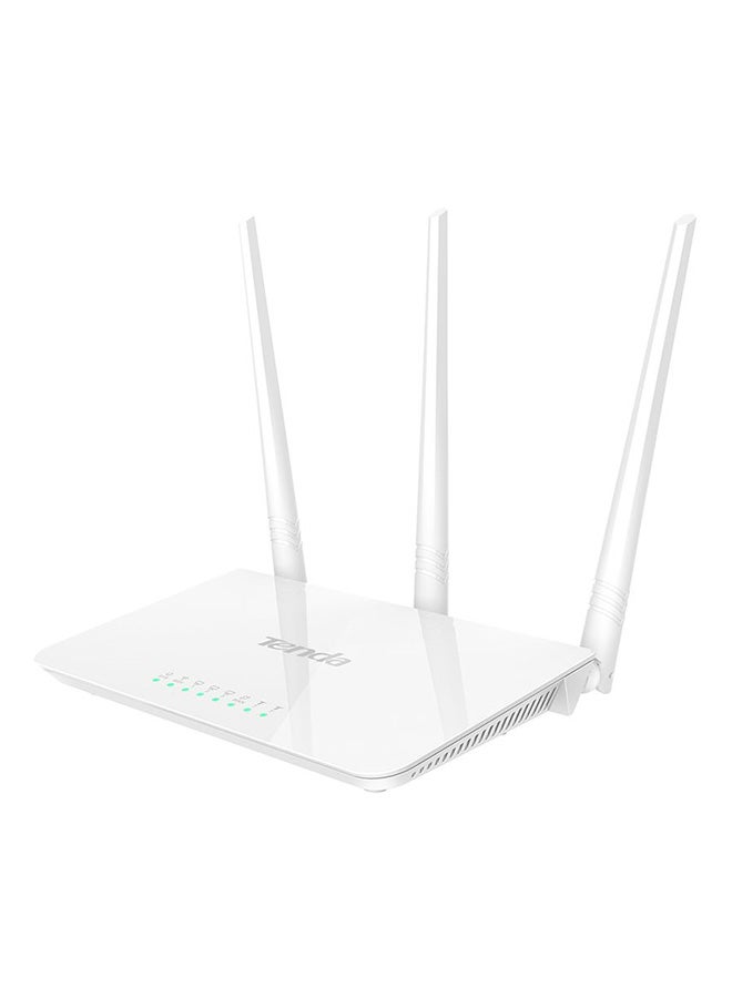 Tenda - N300 Wireless Router 300 Mbps White - Image 1
