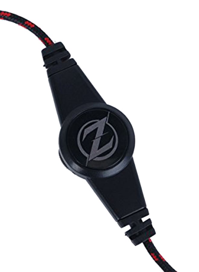 ZALMAN - Wired Gaming Headset With Microphone And Volume Control Black - Image 1