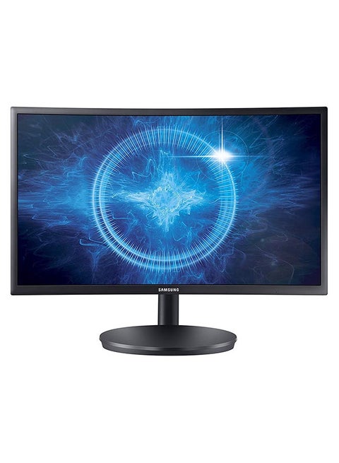 LC24FG70FQMXUE 24 inch VA QLED Full HD Curved Monitor With 144Hz, AMD FreeSync and Black