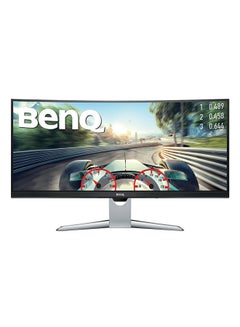 EX3501R 35 inch VA LED QHD Curved Monitor With 100Hz, AMD FreeSync and HDMI VGA Silver/Black