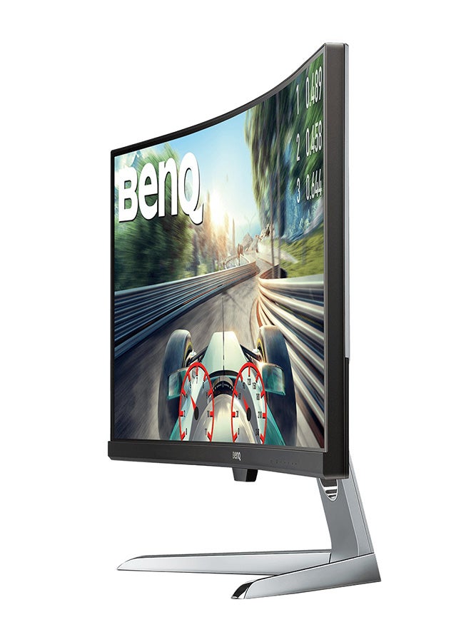 BenQ - EX3501R 35 inch VA LED QHD Curved Monitor With 100Hz, AMD FreeSync and HDMI VGA Silver/Black - Image 1
