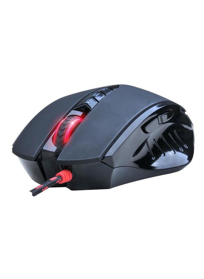 A4TECH V7MA Wired 8-Button Gaming Mouse Black  - Image 2