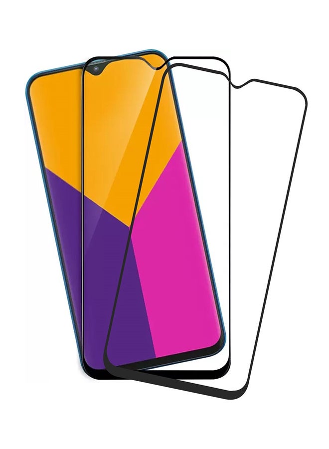 مارجون حزمة عدد 2 من لاصق حماية للشاشة ثلاثية الأبعاد من الزجاج المقوى لهاتف سامسونج جالاكسي M20 شفاف - Image 2