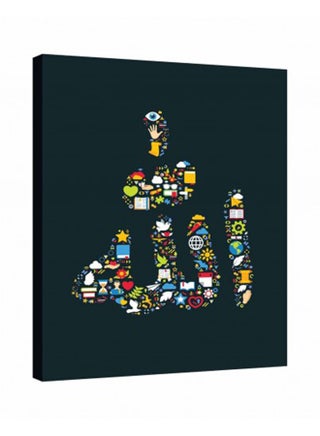 Canvas Painting For A Wall, Printed On Canvas With An Internal Wooden Frame 140X120 cm - v1553582233/N22787688A_1