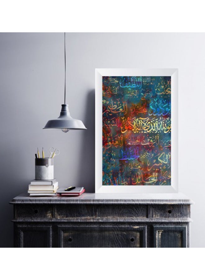 Canvas Painting For A Wall, Printed On Canvas With An Internal Wooden Frame 140X120 cm