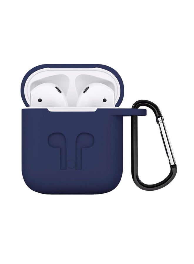 Generic - Protective Silicone Case Cover With Carabiner For Apple AirPods - Image 1
