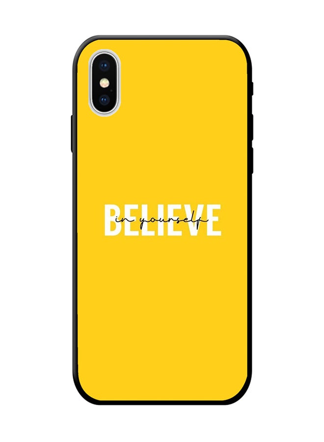 SYN Protective Case Cover For Apple iPhone X Yellow