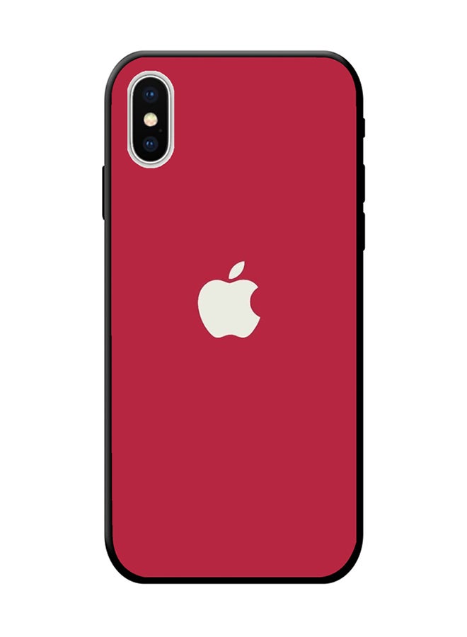 SYN Protective Case Cover For Apple iPhone X Red