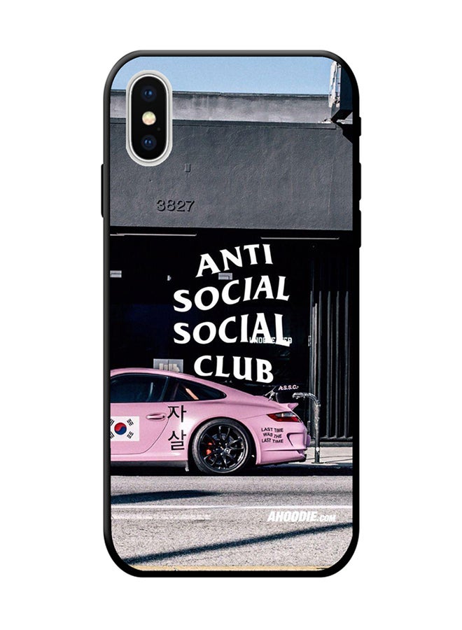 إس واي إن غطاء حماية واقي لهاتف أبل آيفون X متعدد الألوان