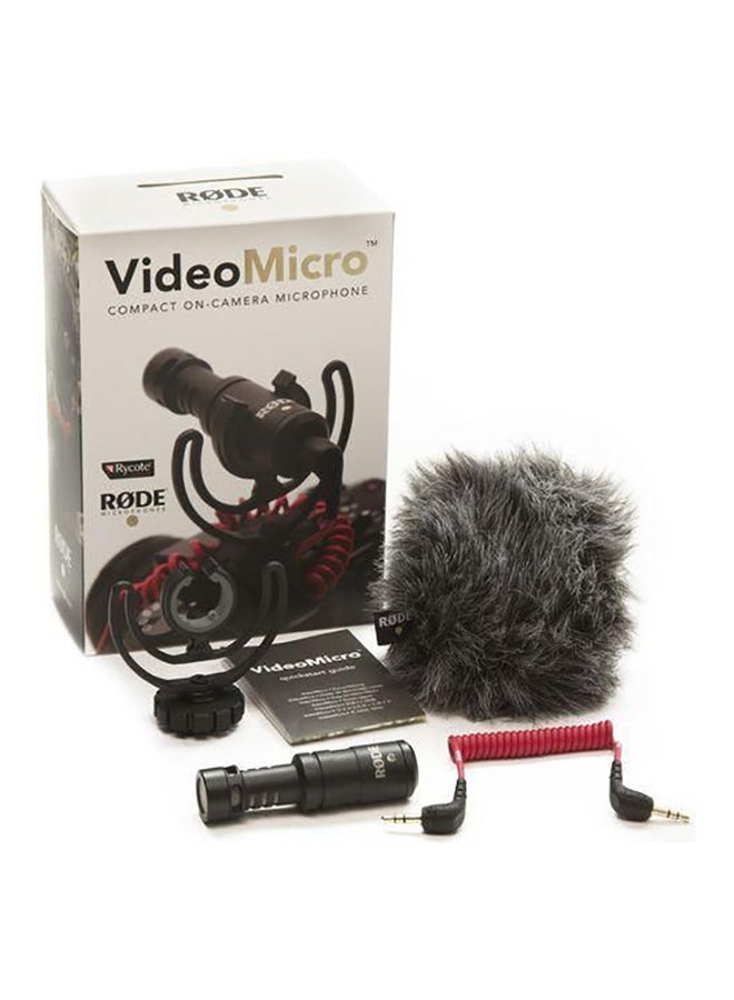RODE Videomicro Microphone For Canon And Nikon Etc. Cameras 1551272172-902