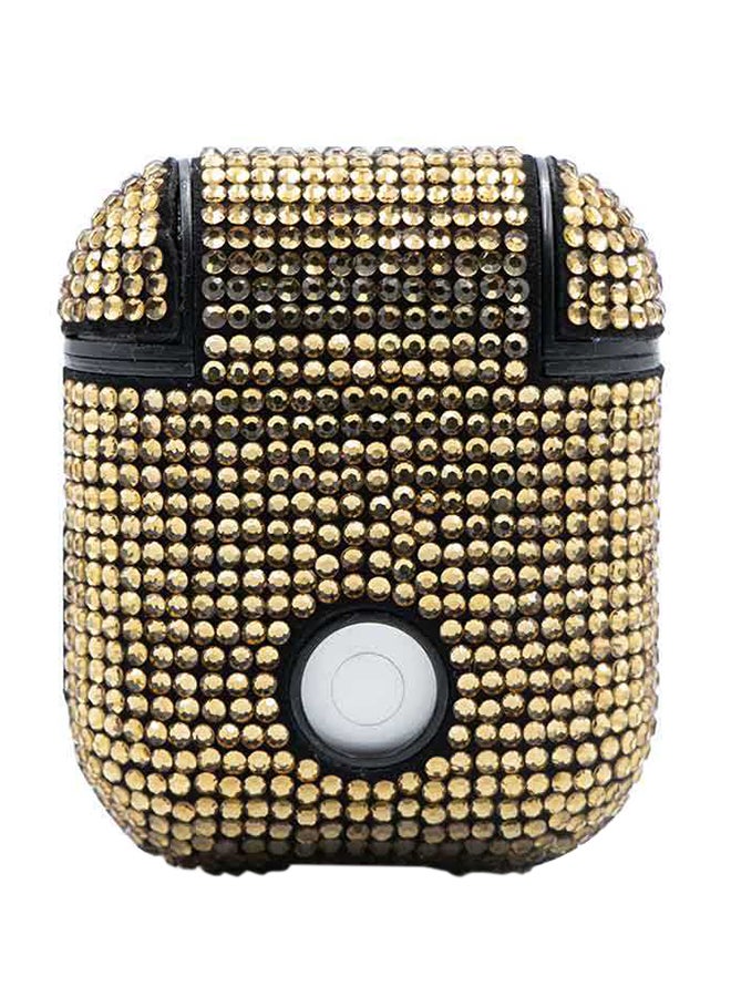 بلينج حافظة لسماعات ايربودز من ذا بلينج وورلد إصدار حرفي ذهبي - Image 1