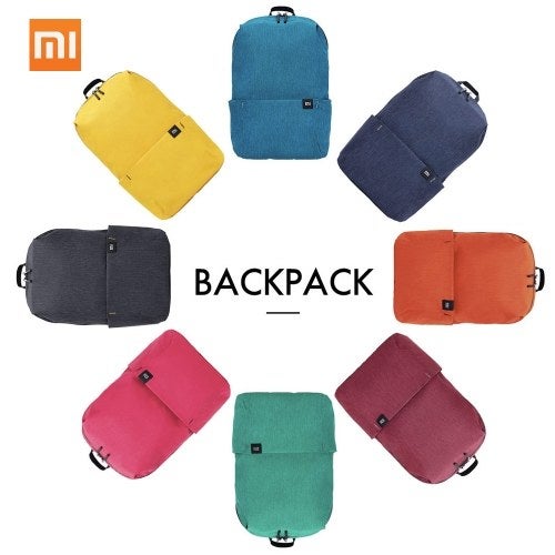 Xiaomi Casual Canvas Backpack Green - Image 4