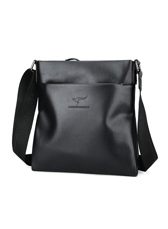 حقيبة كتف رجالية للسفر والأعمال أسود - Image 1