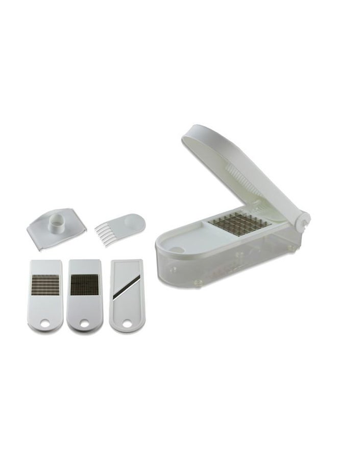 أوربت أداة تقطيع البصل والخضروات 5 في 1 متعدد الألوان