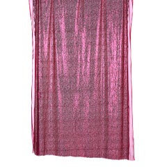 Generic Shimmer Sequined Background Backdrop Rose Red  - Image 1