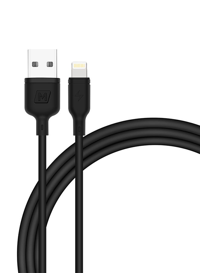 Momax - ZERO Lightning To USB Cable Black - Image 1