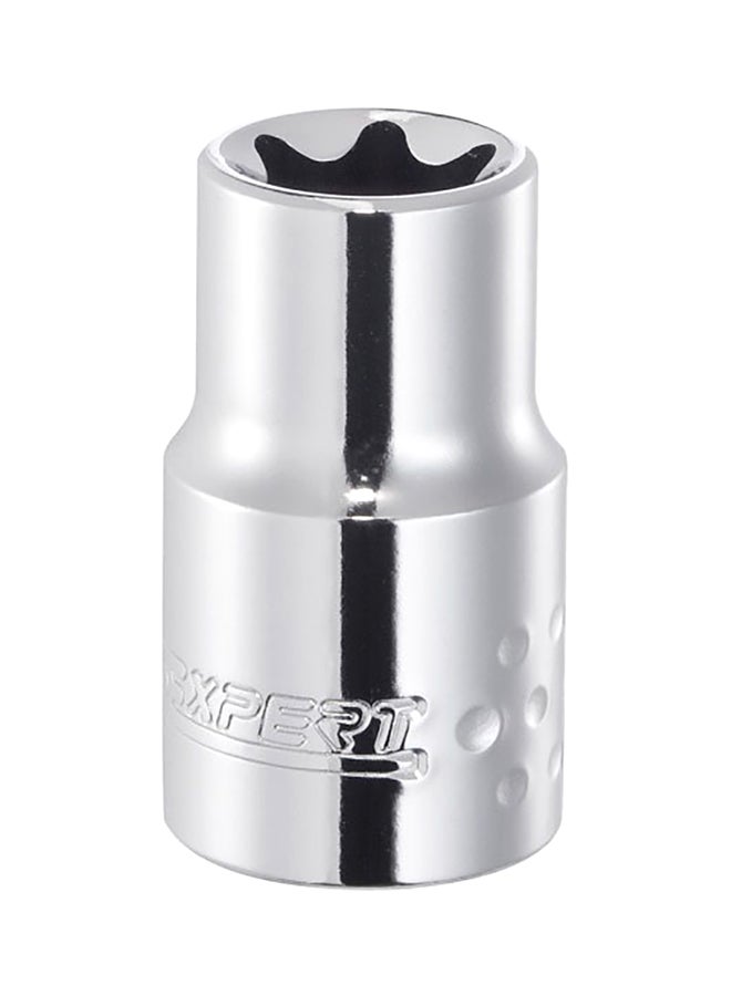 EXPERT Dr. Female Torx Socket Silver 