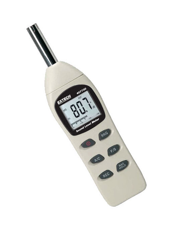 Extech 407730, Digital Sound Level Meter White