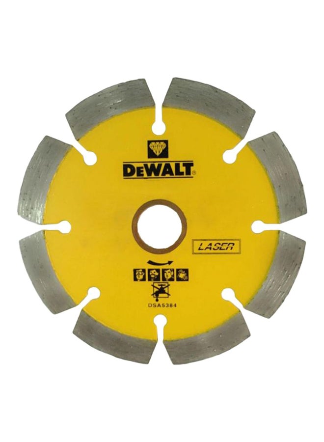 ديوالت شفرة ماسية لقطع الخرسانة أصفر 180مم