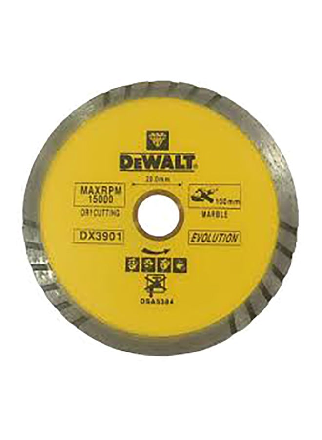 DEWALT Dx3921, 115Mm Diamond Blade Turbo Yellow 