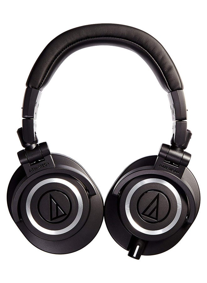 audio-technica - Professional Studio Monitor Over-Ear Headphones Black - Image 1
