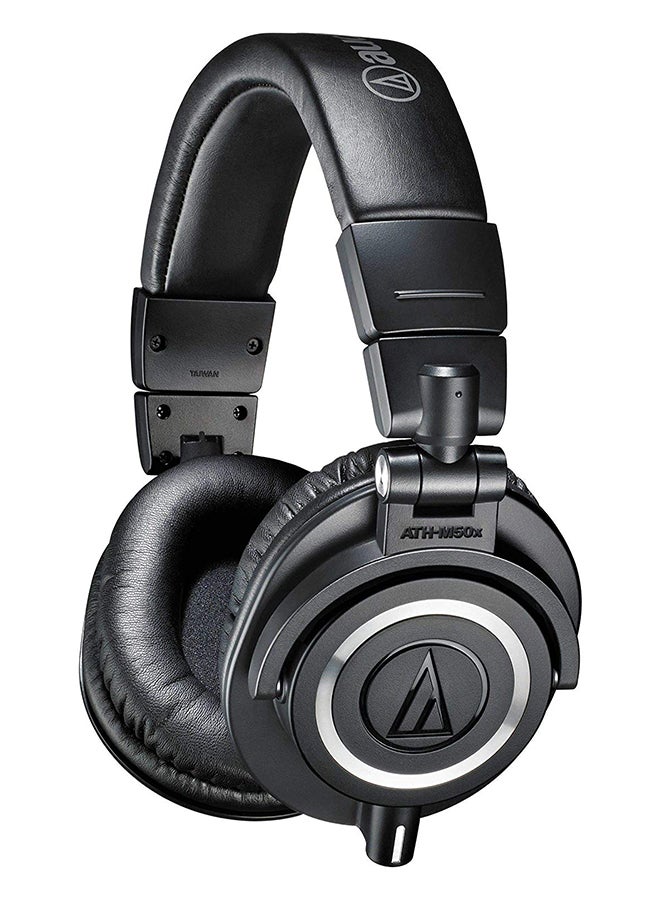 audio-technica - Professional Studio Monitor Over-Ear Headphones Black - Image 1