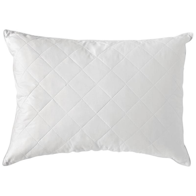 Knightsbridge Quilted Bed Pillow Cotton White 48 x 74centimeter - Image 1