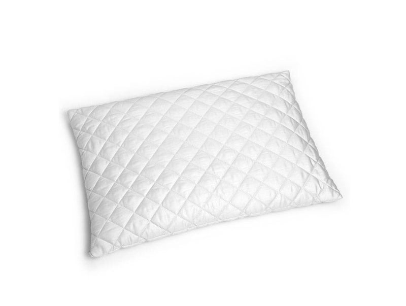 Knightsbridge Quilted Bed Pillow Cotton White 48 x 74centimeter - Image 2